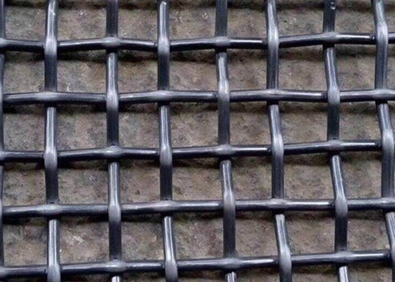 Madencilik Endüstrisi için 5.0mm Tel 30mm Açılış demir Kıvrımlı Hasır