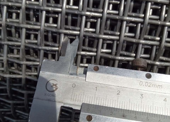 Çap 4.0mm dokuma Paslanmaz Çelik Kıvrımlı Hasır 1.22m Genişlik